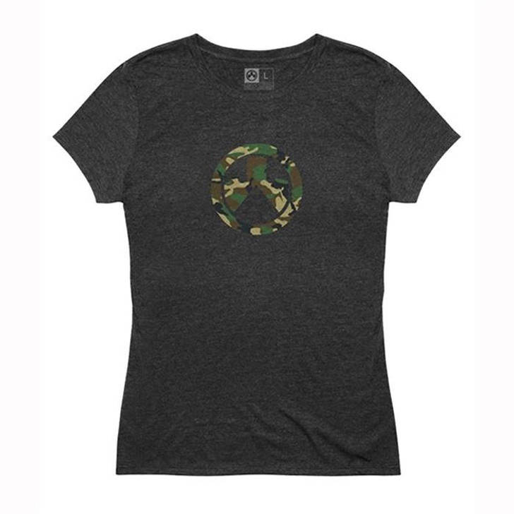 Magpul Woodland Camo Icon Tri-blend T-shirt 2x Charcoal Heather 