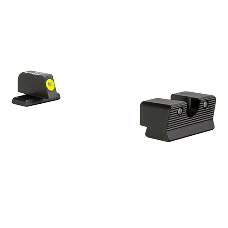 Trijicon Hd Xr Night Sight Set-sig Sauer 40s&w, 45acp Yellow Front 