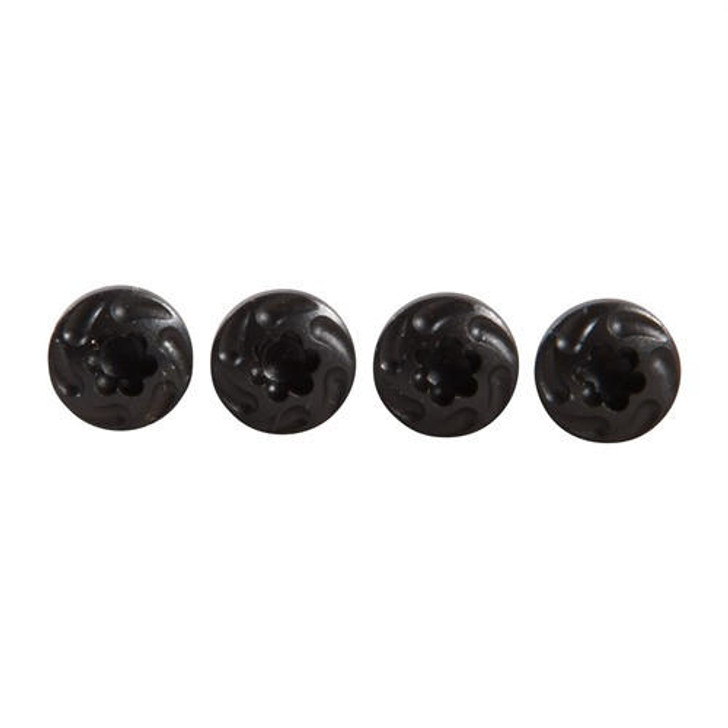 VZ Grips Turbo Screws (4) Fs Blk Out 