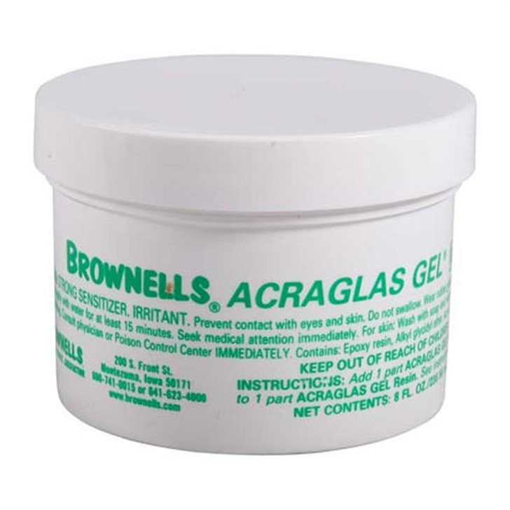 Brownells 8 Oz. Acraglas Gel Resin 