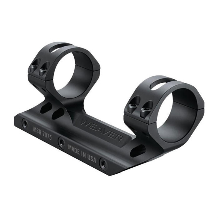 Weaver Premium 1'' Fixed Msr Optics Mount Black 