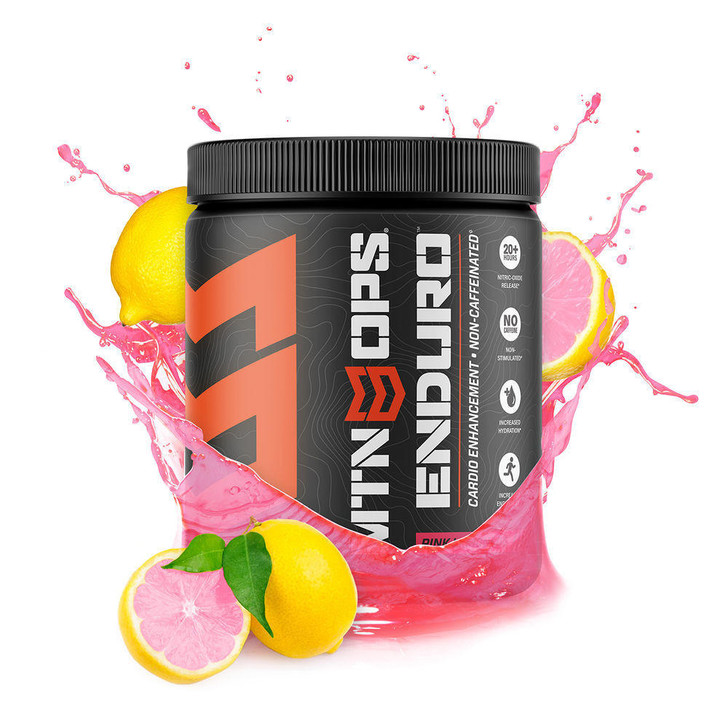 MTN OPS Enduro - Non-caffeinated Cardio Enhancement, Pink Lemonade 