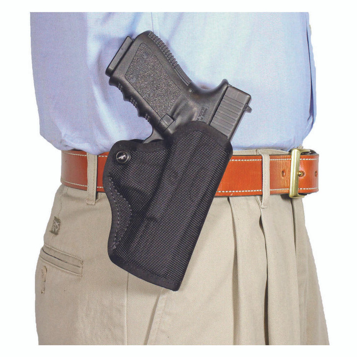 DESANTIS HOLSTER Nylon Mini-scabbard - Glock 19, 23, 32, 19 Gen 5, 19x, 36, Black, Right Hand 