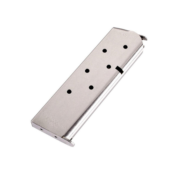 Chip McCormick Classic Full Size 1911 Magazine - 45 Acp, 7/rd, Stainless Steel 