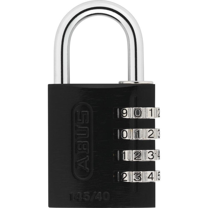 Abus USA Combination Lock 145 - 4-dial, Black 