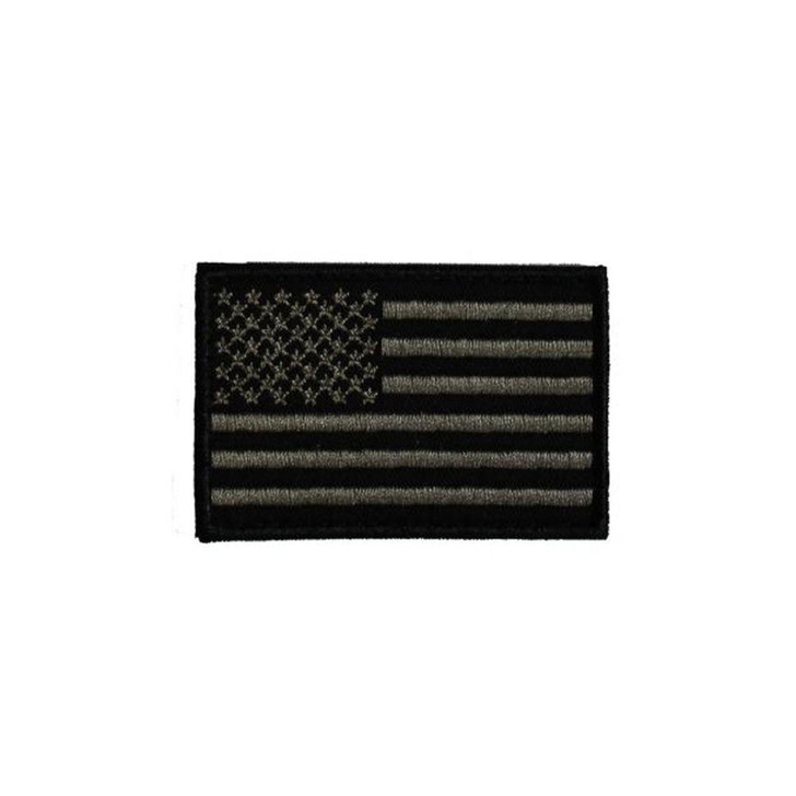 Shooting Made Easy Morale Flag Patch - Us Flag Patch, Black 