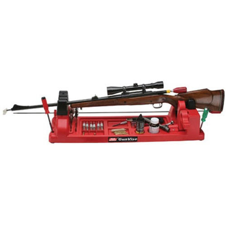 MTM Case-Gard Universal Rifle & Shotgun Maintenance Vise Red 