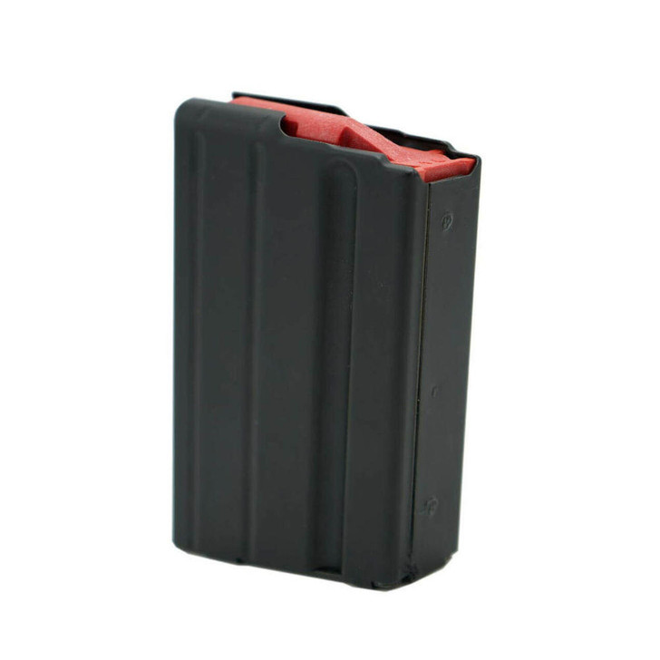 ASC Ar-15 Magazine - Black, 6mm Arc, Stainless Steel, 5/rd 