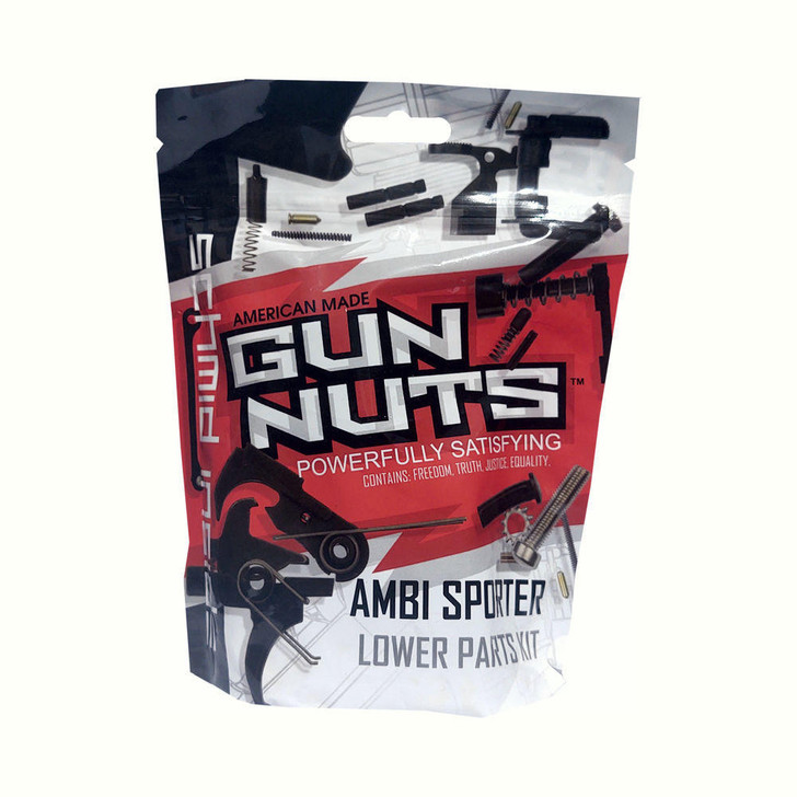 GUN NUTZ Lpk Ambi Sporter - Throw Back Look (sporter Style Hammer), Manganese Phosphate, Mil-eq 