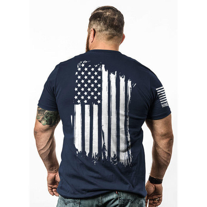 Nine Line Apparel America T-shirt Navy - Small 