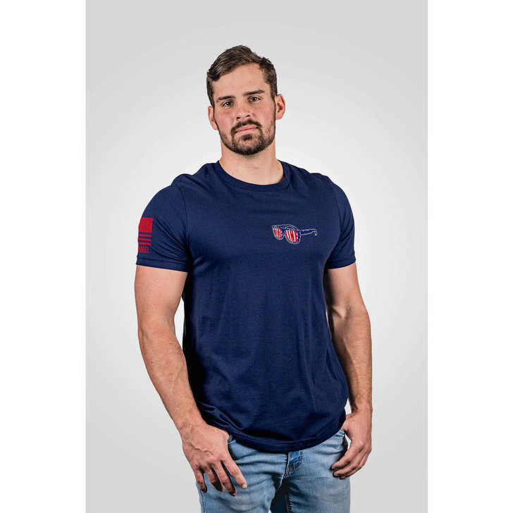 Nine Line Apparel Men's T-shirt - Midnight Navy, 3xl 
