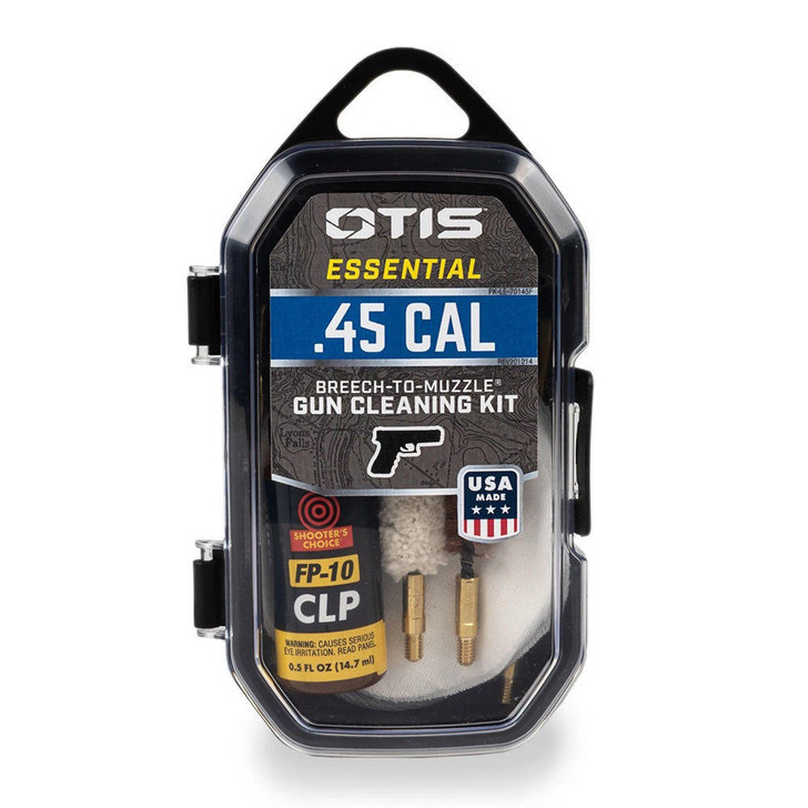 Otis Technologies Essential Pistol Cleaning Kit - .45 Cal 