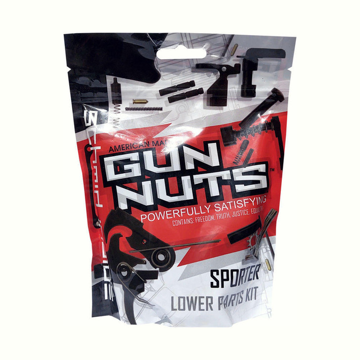 GUN NUTZ Lpk Sporter - Throw Back Look (sporter Style Hammer), Manganese Phosphate, Mil-eq 