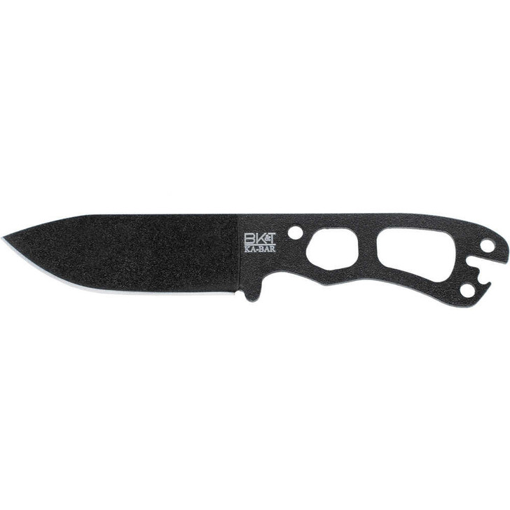 Ka-Bar Knives Becker Necker Fixed Knife - Black - Drop Point 