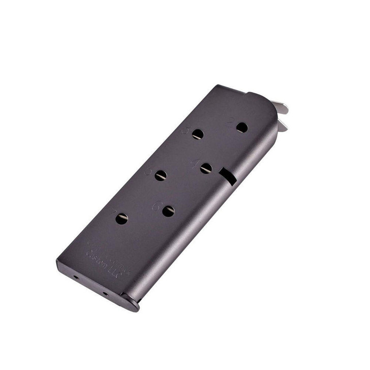 Chip McCormick Match Grade Compact 1911 Magazine - Black, 45 Acp, 7/rd 