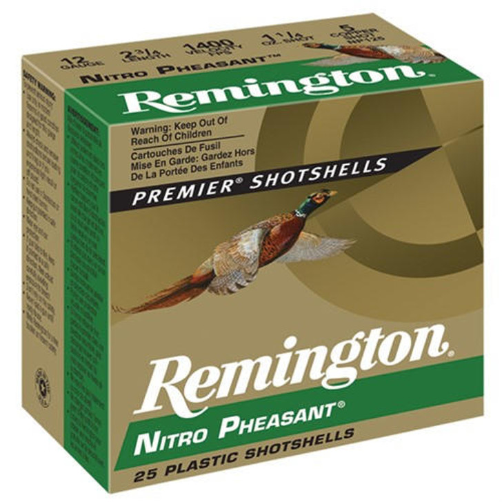  Remington Nitro Pheasant 2.75'' 1-3/8oz #5 25/bx 