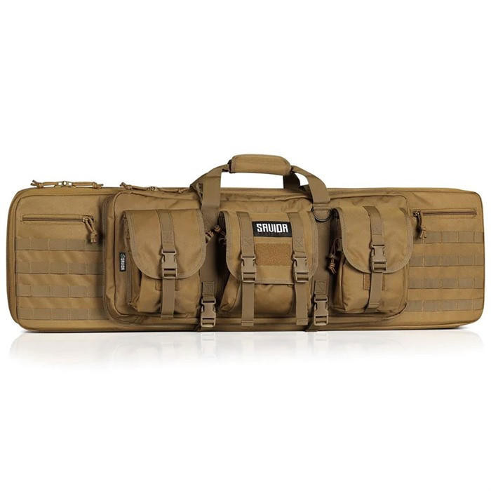 Savior Equipment American Classic Double Rifle Case 55'' Tan 