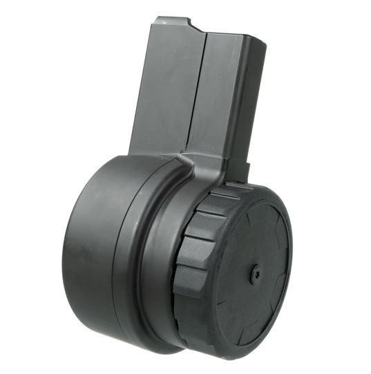 Warrior Systems W-15 50rd Drum Magazine Blk 