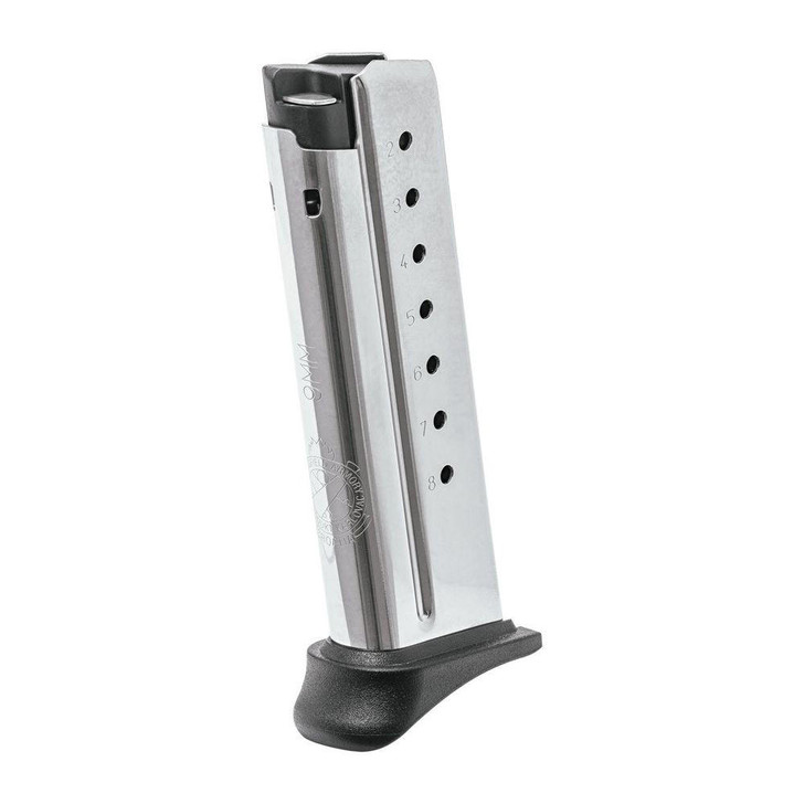 Springfield Xd-e&reg; 9mm Magazine W/pinky Extension - 8-round, Stainless 