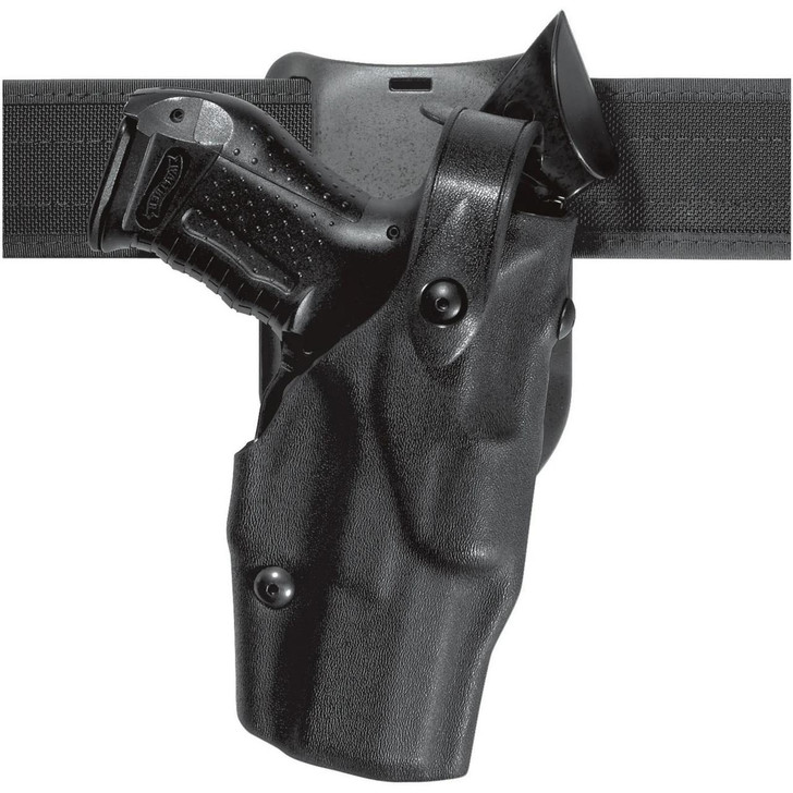 Safariland Model 6365 Als Low-ride, Level Iii Retention Duty Holster W/ Sls For Glock 17 Gens 1-4 W/ Light 