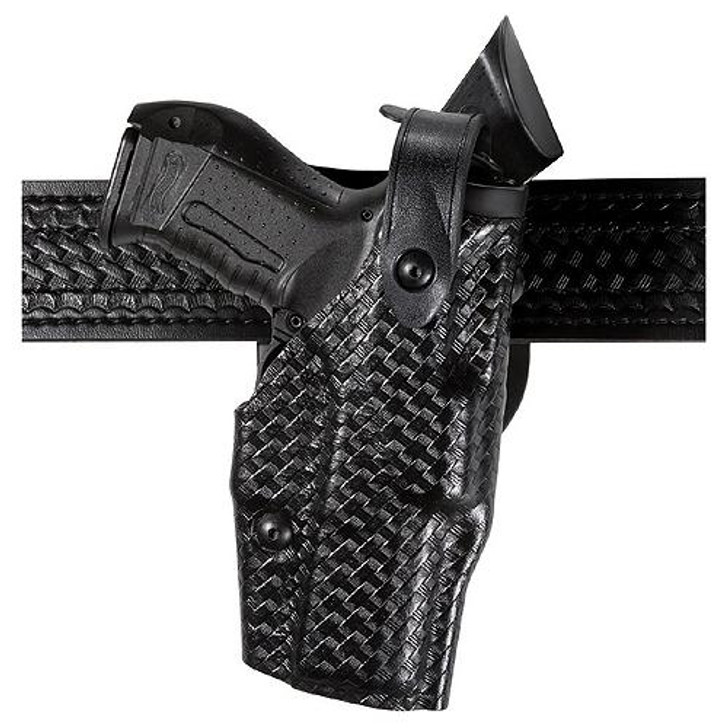 Safariland Model 6360 Als/sls Mid-ride, Level Iii Retention Duty Holster For Glock 19 