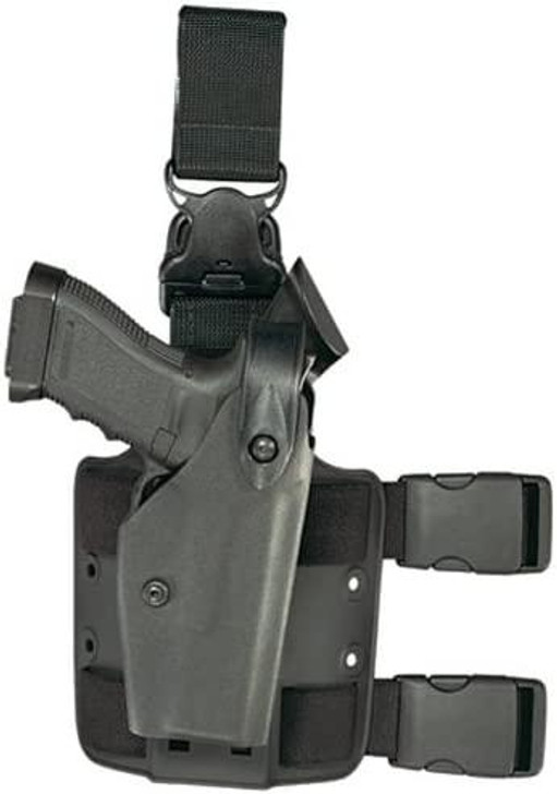 Safariland Model 6005 Sls Tactical Holster With Quick-release Leg Strap For Browning Hi Power Canadian Version 
