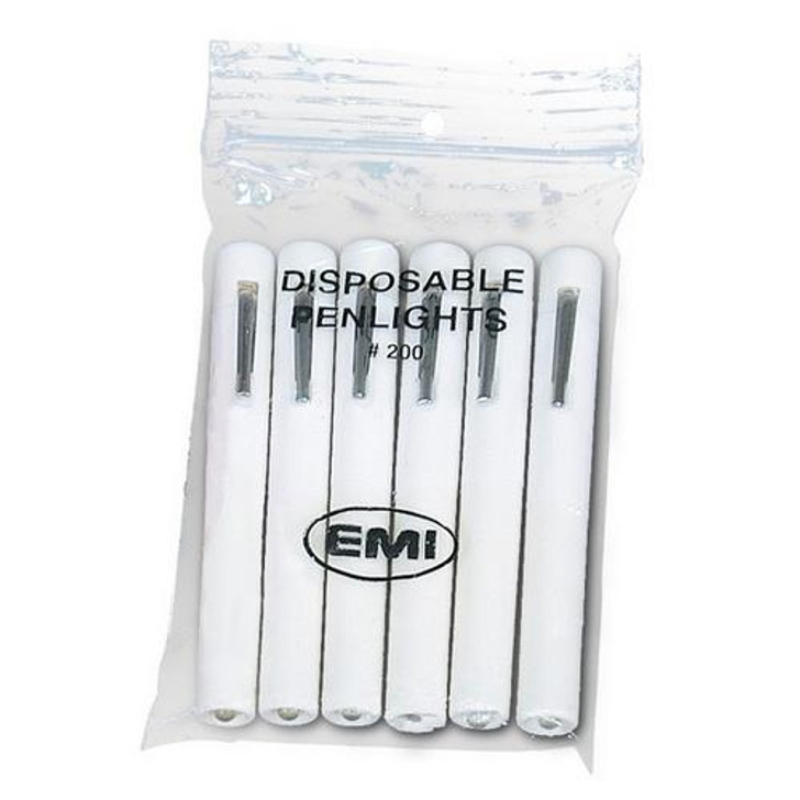 Emi - Emergency Medical Disposable Penlight Six Pack 