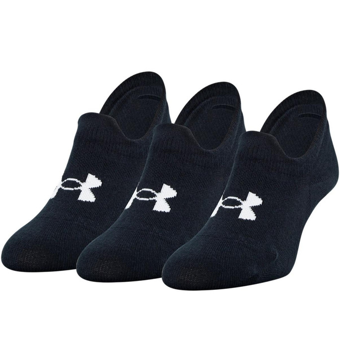 Under Armour Unisex Ua Essential Ultra Low Tab - 3-pack Socks 