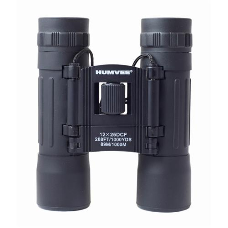  Humvee Compact Rubber Binocular - 12 X 25 