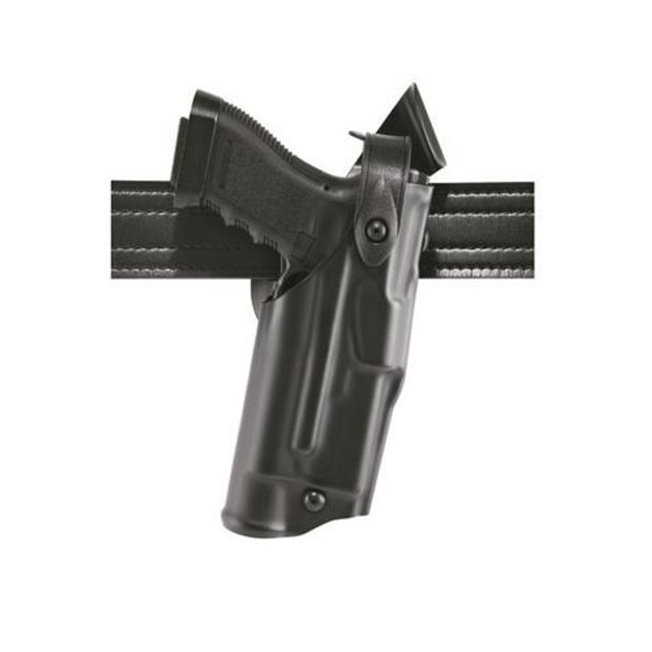 Safariland Model 6360 Als/sls Mid-ride, Level Iii Retention Duty Holster For Glock 17 W/ Pressure Switch Light 