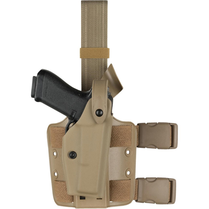 Safariland Model 6004 SLS Tactical Holster for Glock 22 w/ Streamlight TLR-2 