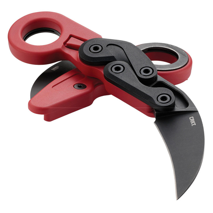 Columbia River Knife & Tool Crkt Provoke Red 2.47" Plain Edge 