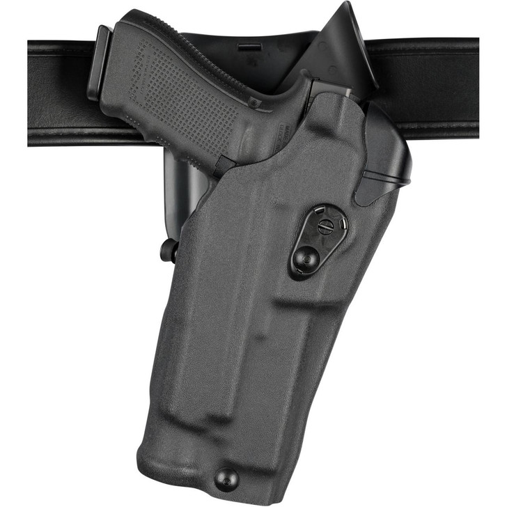 Safariland Model 6395RDS ALS Low-Ride Level I Retention Duty Holster for Glock 19 MOS w/ Light 