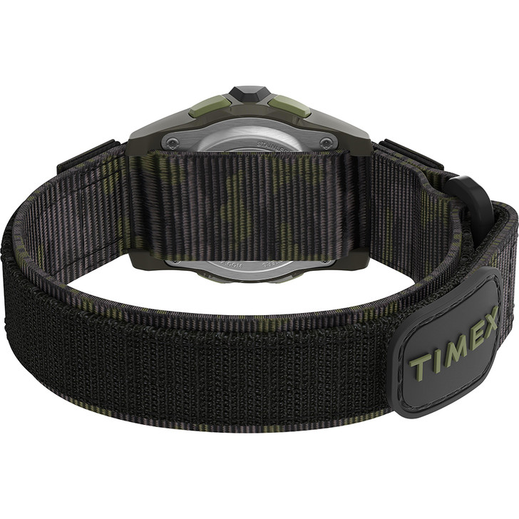 Timex Kid's Digital 35mm Watch - Green Camo w/Fastwrap Strap