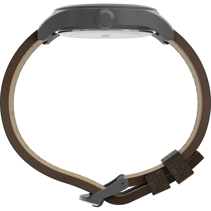 Timex Expedition® Scout™ - Khaki Dial - Brown Leather Strap