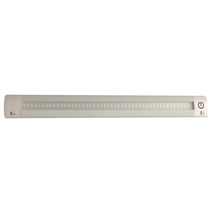 Lunasea 12" Adjustable Linear LED Light w/Built-In Touch Dimmer Switch - Cool White