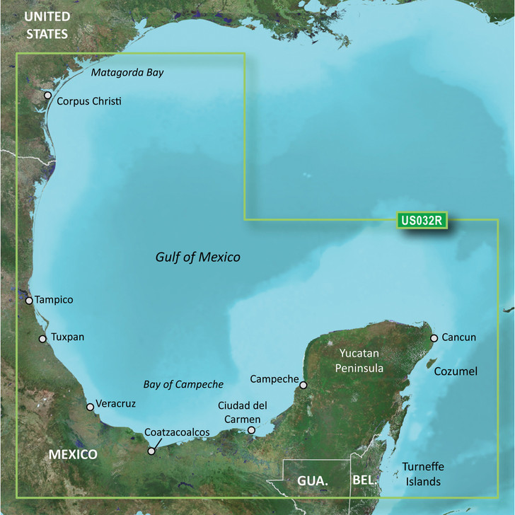 Garmin BlueChart® g3 Vision® HD - VUS032R - Southern Gulf of Mexico - microSD™/SD™