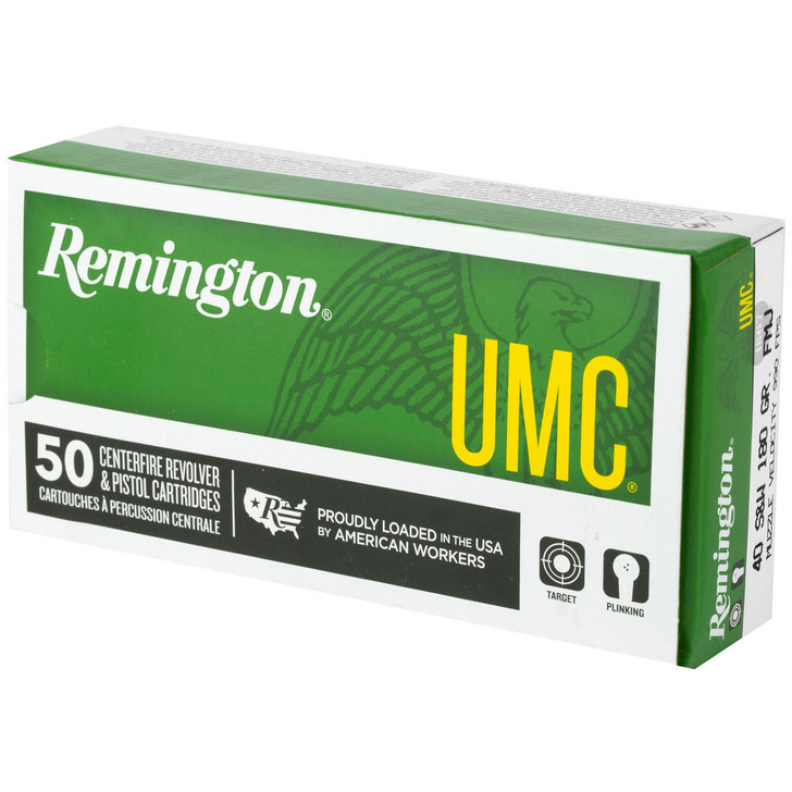 Remington Rem Umc 40sw 180gr Fmj 50/500 - REM23742