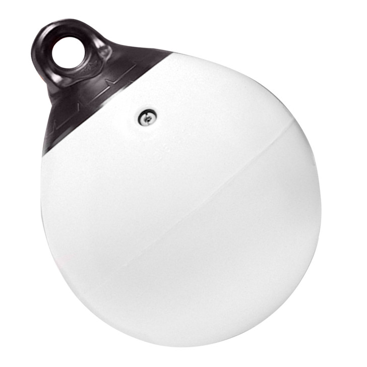 Taylor Made 12" Tuff End™ Inflatable Vinyl Buoy - White