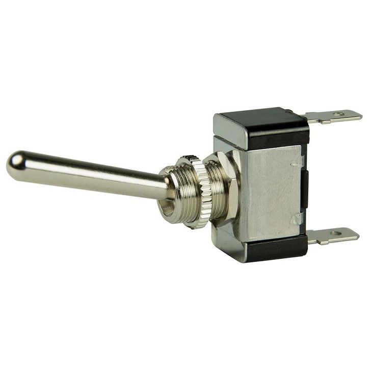 BEP Marine BEP SPST Chrome Plated Long Handle Toggle Switch - ON/OFF 