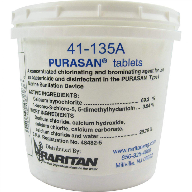 Raritan PURASAN® EX Refill Tablets *1 Tub of 6 Tablets