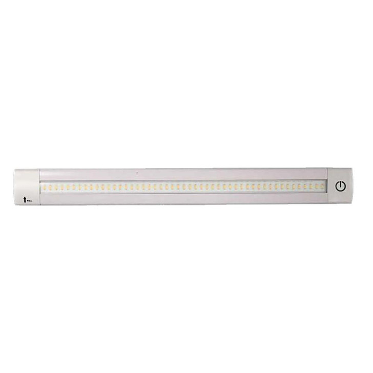 Lunasea Lighting Lunasea Adjustable Linear LED Light w/Built-In Dimmer - 20" Warm White w/Switch 