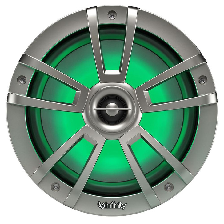  Infinity 6.5" Marine RGB Reference Series Speakers - Titanium 