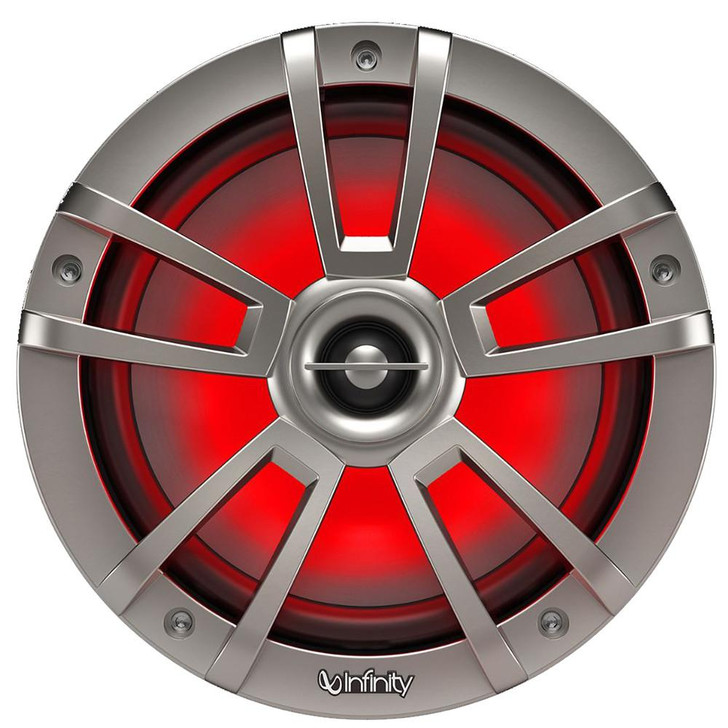  Infinity 6.5" Marine RGB Reference Series Speakers - Titanium 