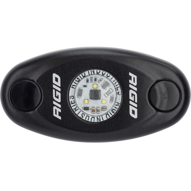  RIGID Industries A-Series Black Low Power LED Light - Single - Cool White 