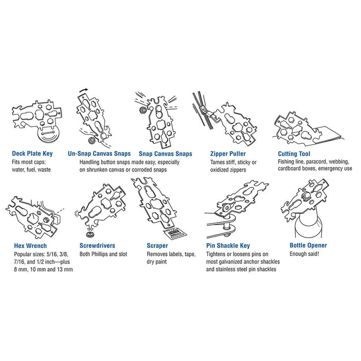 Davis Instruments Davis Snap Tool Multi-Key 