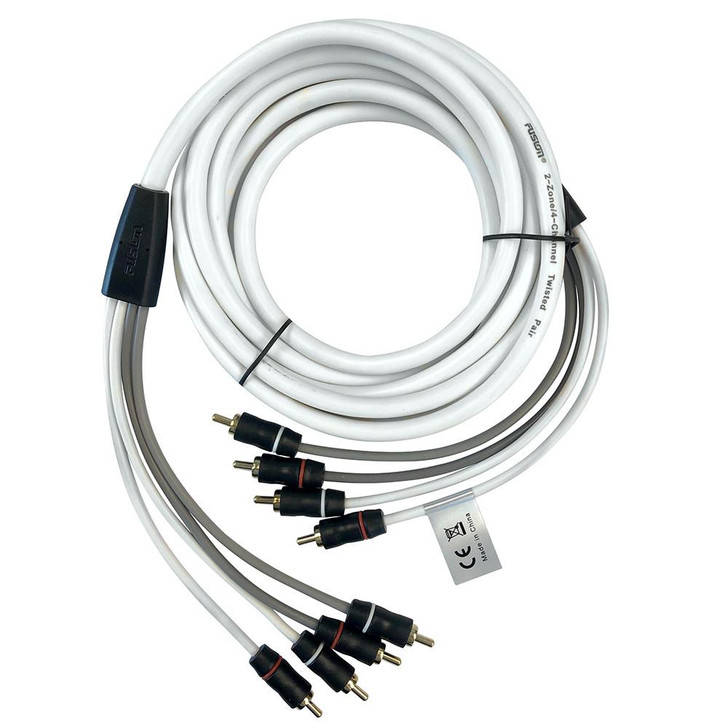  Fusion RCA Cable - 4 Channel - 25' 