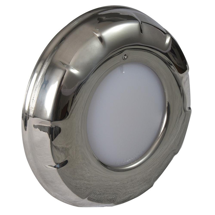  Lumitec Aurora - LED Dome Light - Polished SS Finish - 2-Color White/Blue Dimming 