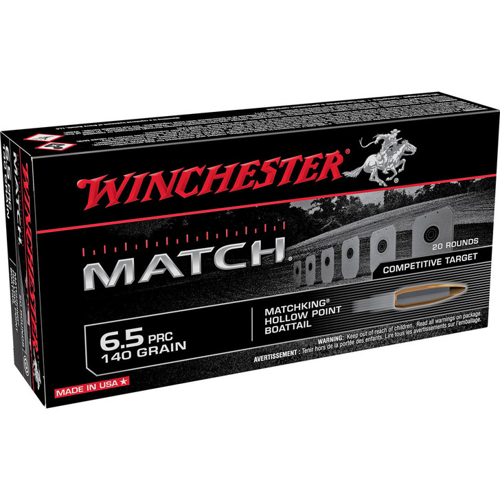Winchester Ammunition Win Prc Match 6.5prc 140gr Bthp 20/2 