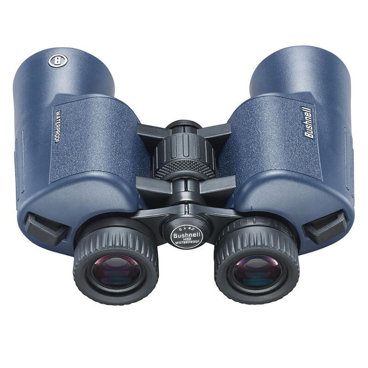  Bushnell 10x42mm H2O Binocular - Dark Blue Porro WP/FP Twist Up Eyecups 